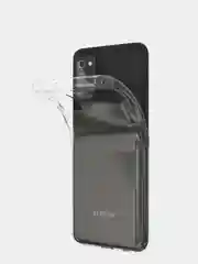 Прозрачный чехол Samsung Galaxy A03S силиконовый прозрачный (Самсунг Галакси А03С)