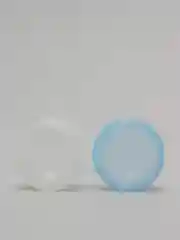 Голубой контейнер/футляр для контактных линз
