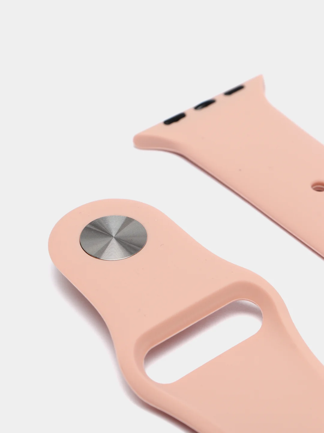 Бежевый ремешок для Apple Watch, силиконовый