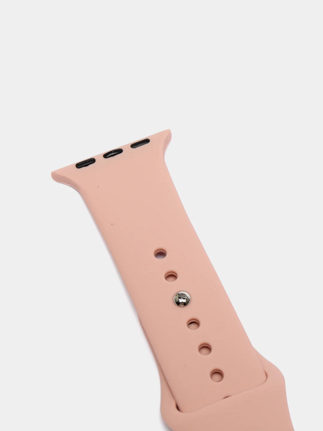 Бежевый ремешок для Apple Watch, силиконовый