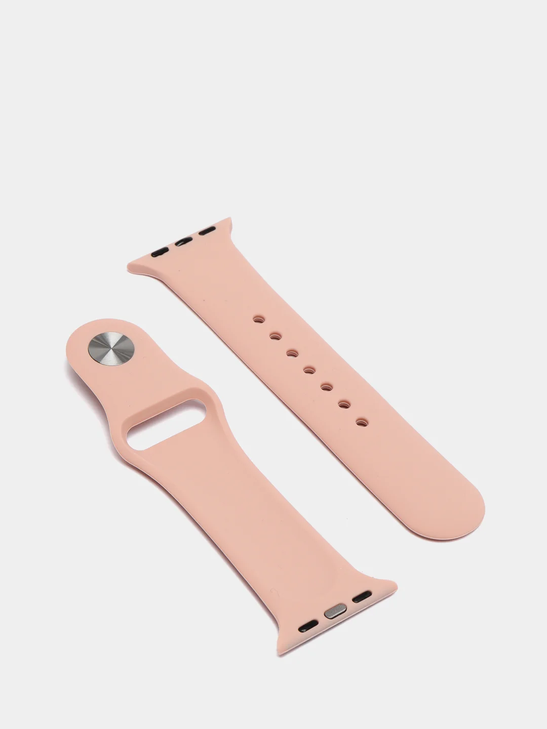 Бежевый ремешок для Apple Watch, силиконовый
