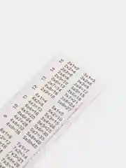 Красный закладка для книг и учебников, 16 х 4,5 см