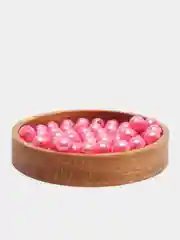Розовый бусины под жемчуг