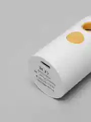Белый увлажнитель воздуха и кожи лица портативный ручной с подсветкой, с USB зарядкой