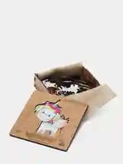 Деревянный пазл ЕДИНОРОГ Myphotopuzzle KIDS, 27х30 см, 83 детали, в подарочной упаковке