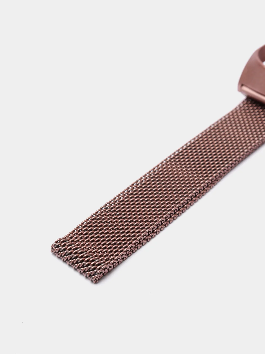 Розовый металлический ремешок для Xiaomi Mi Band 3 и 4