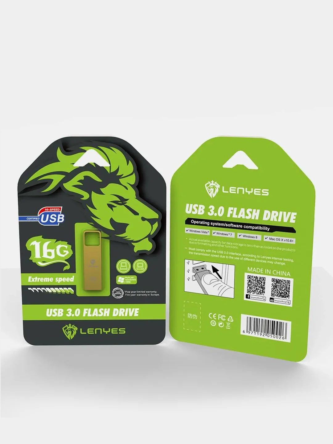 Карта памяти Flash 3.0, USB-накопитель, 4 размера