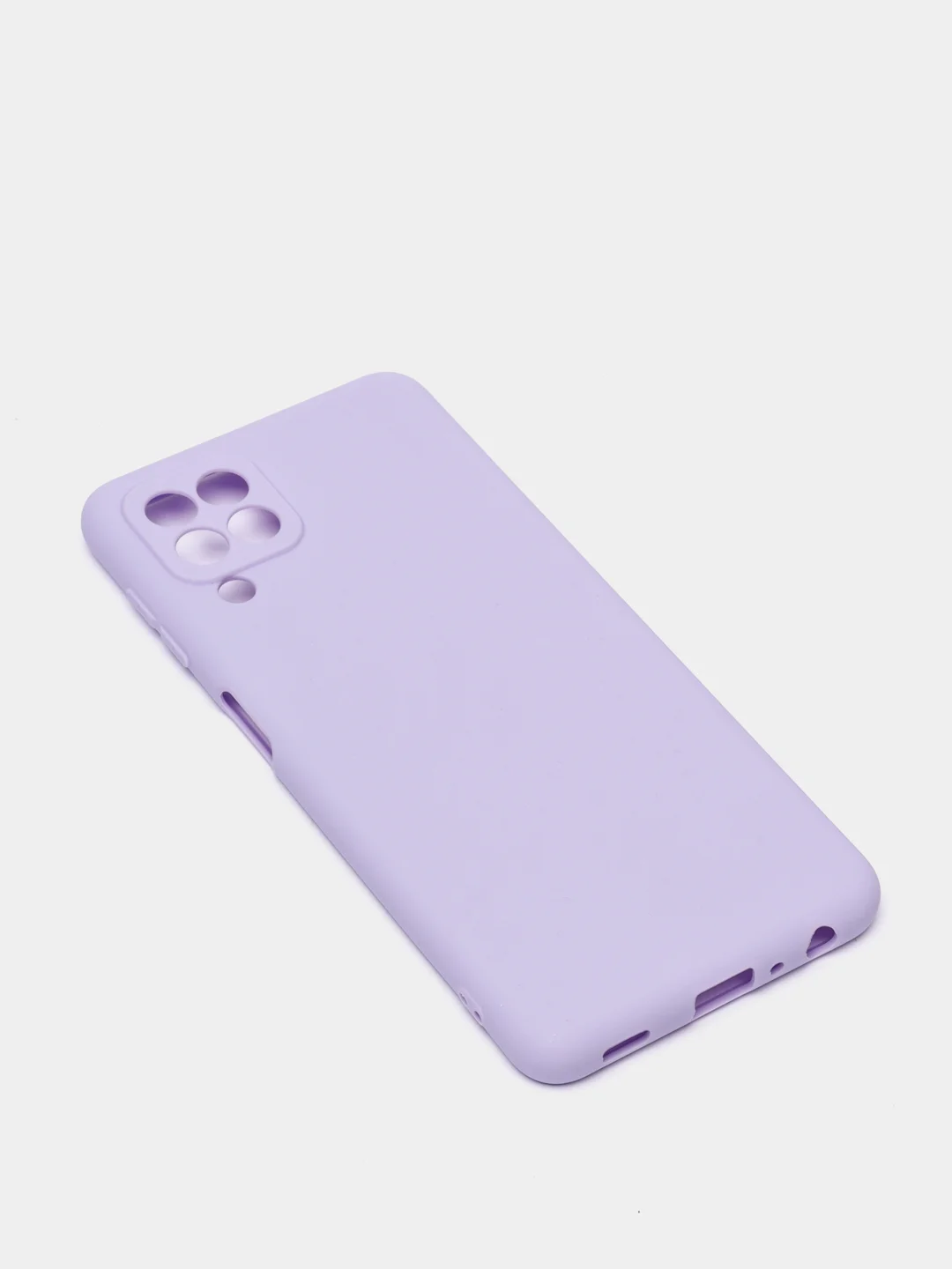 Лавандовый чехол для Samsung Galaxy A22 / M32 / M22 силиконовый