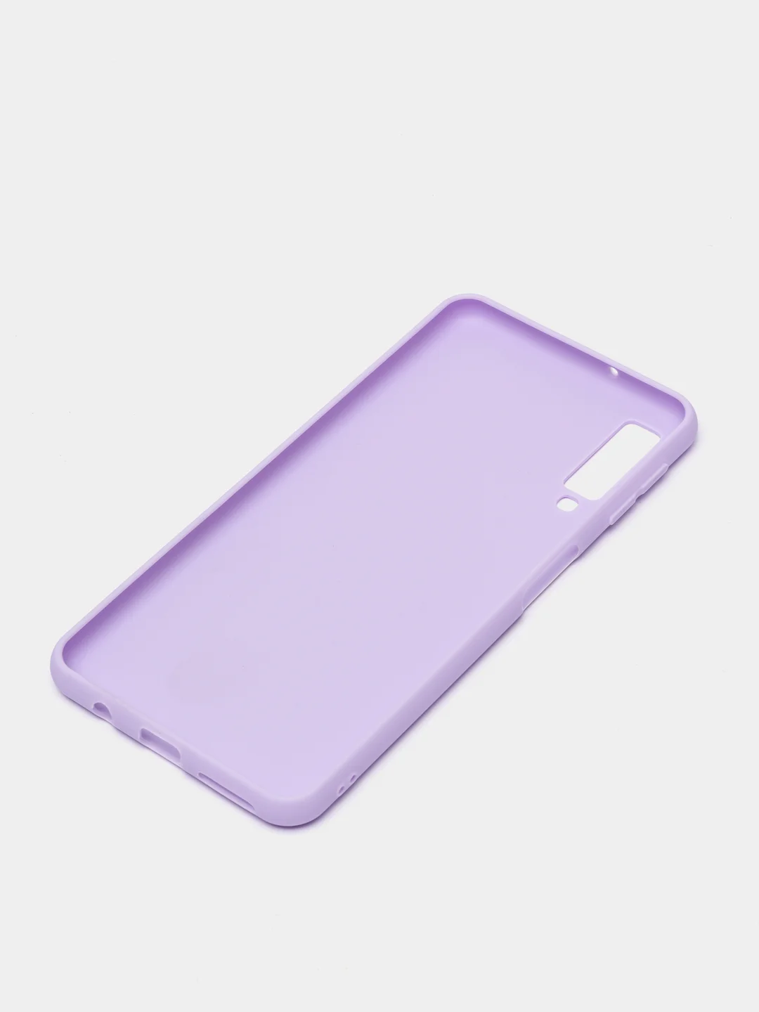 Лавандовый чехол Samsung Galaxy A7 2018 силиконовый A750