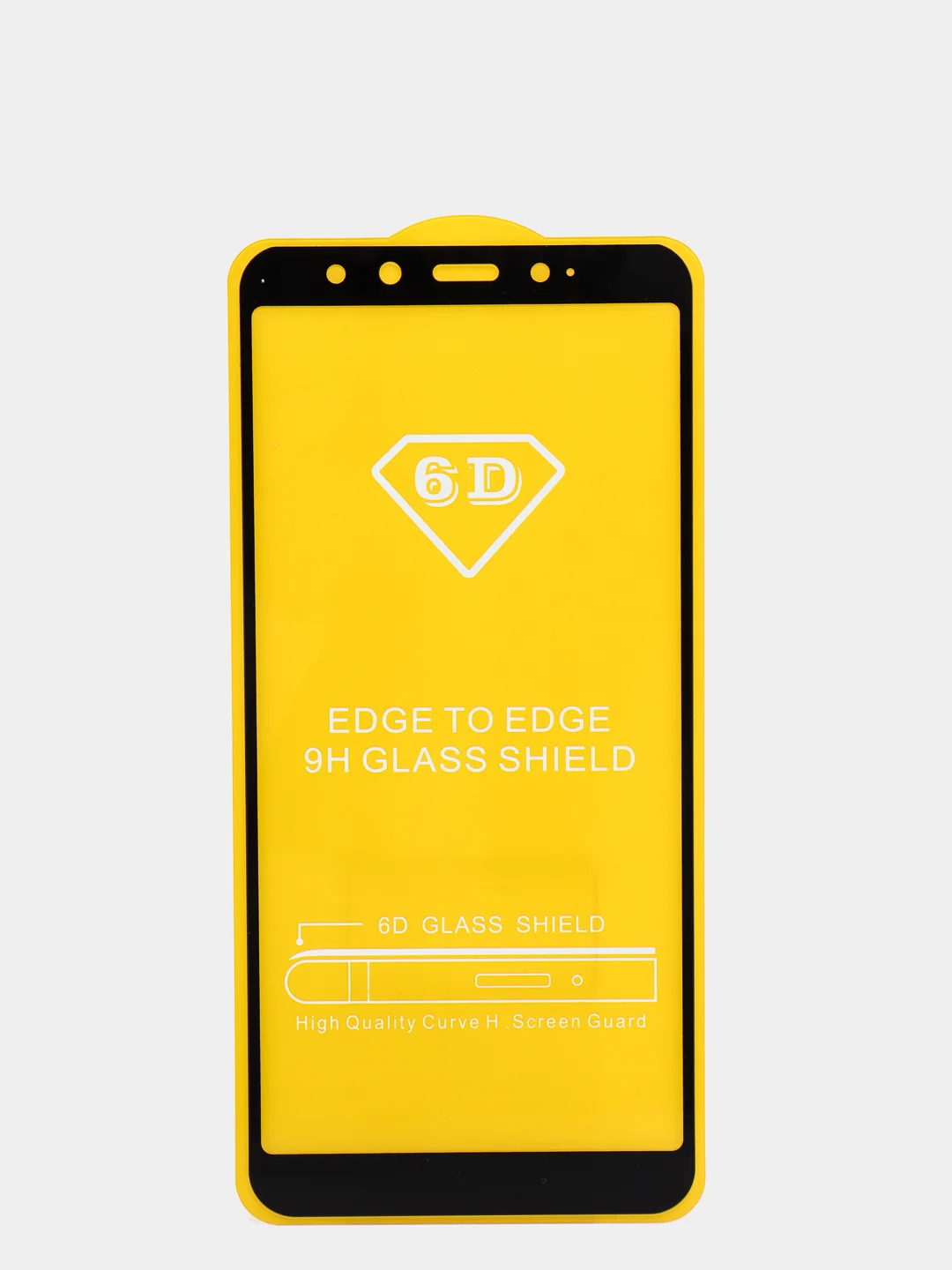 Черный защитные стекла 5D для смартфонов Xiaomi ( на весь дисплей )