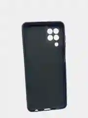 Зеленый чехол для Samsung A22, M32, M22, бархатный, с защитой камеры, силиконовый