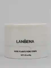 Белый маска для лица от черных точек и прыщей Lanbena, крем от акне для носа