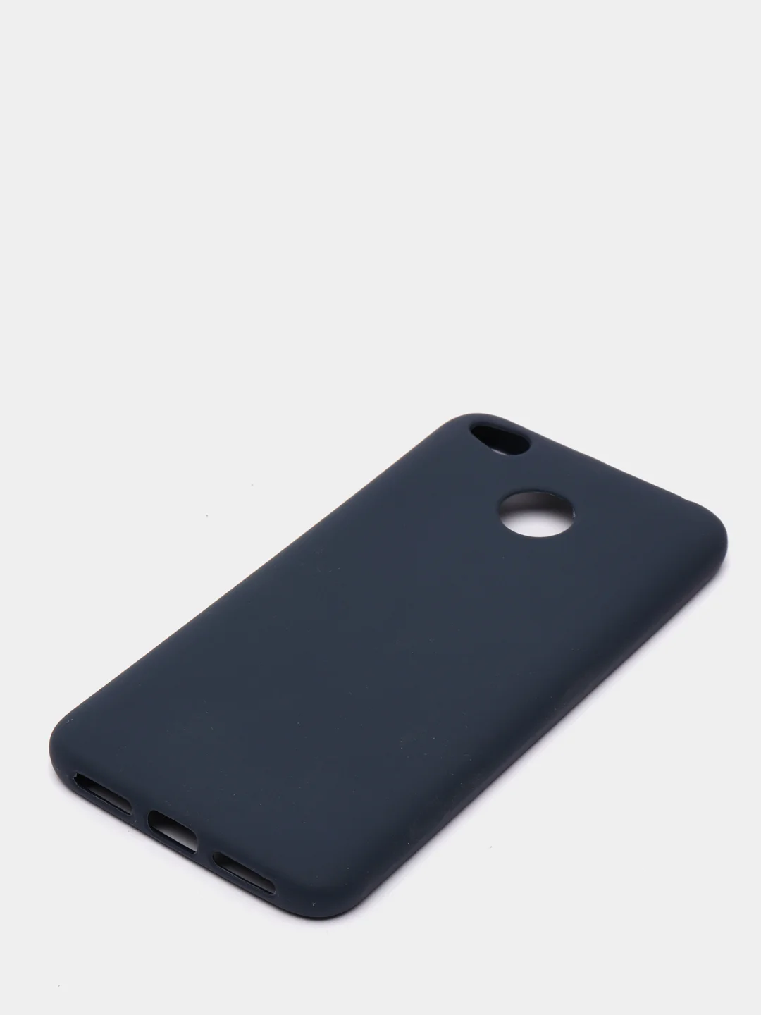 Темно-синий чехол Xiaomi Redmi 4X, Сяоми Редми 4Х, силиконовый цветной матовый
