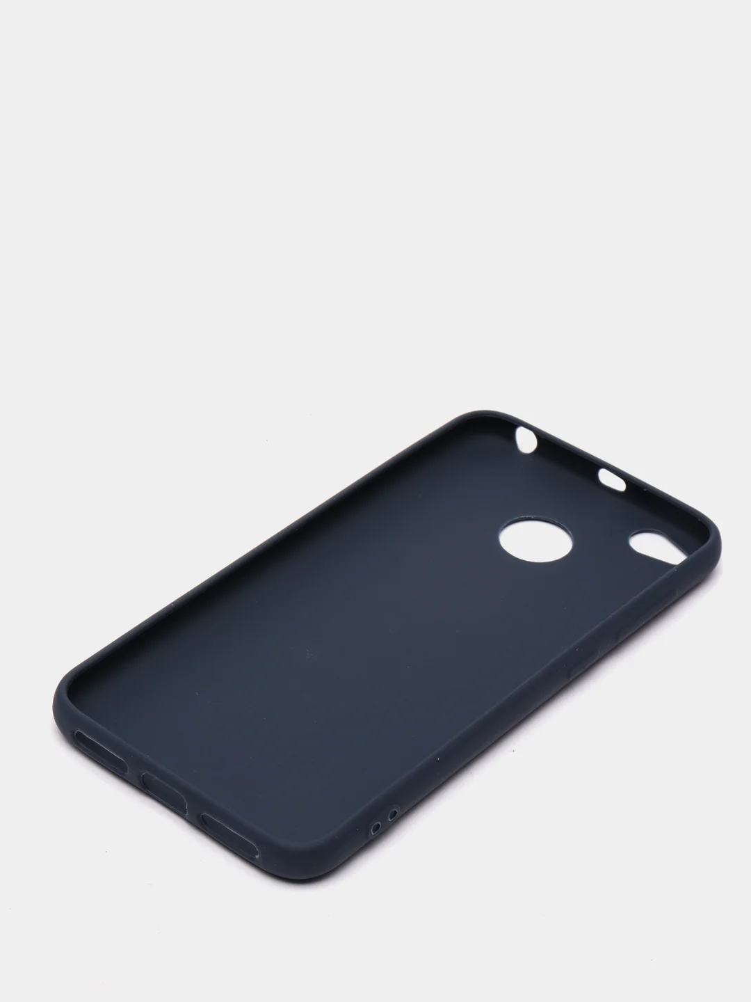 Темно-синий чехол Xiaomi Redmi 4X, Сяоми Редми 4Х, силиконовый цветной матовый