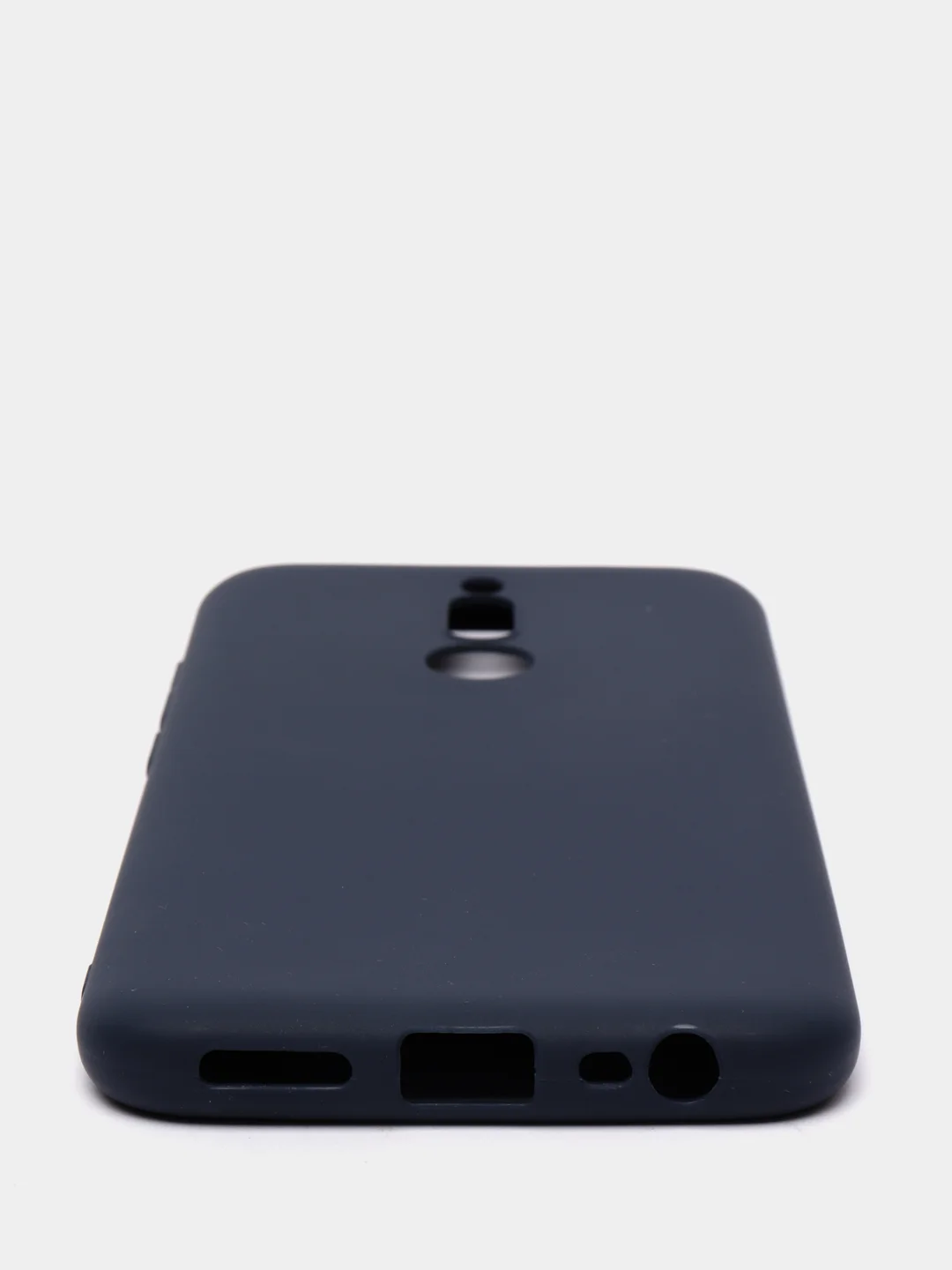 Темно-синий чехол Xiaomi Redmi 8, Сяоми Редми 8, силиконовый цветной матовый