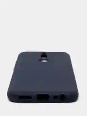 Темно-синий чехол Xiaomi Redmi 8, Сяоми Редми 8, силиконовый цветной матовый