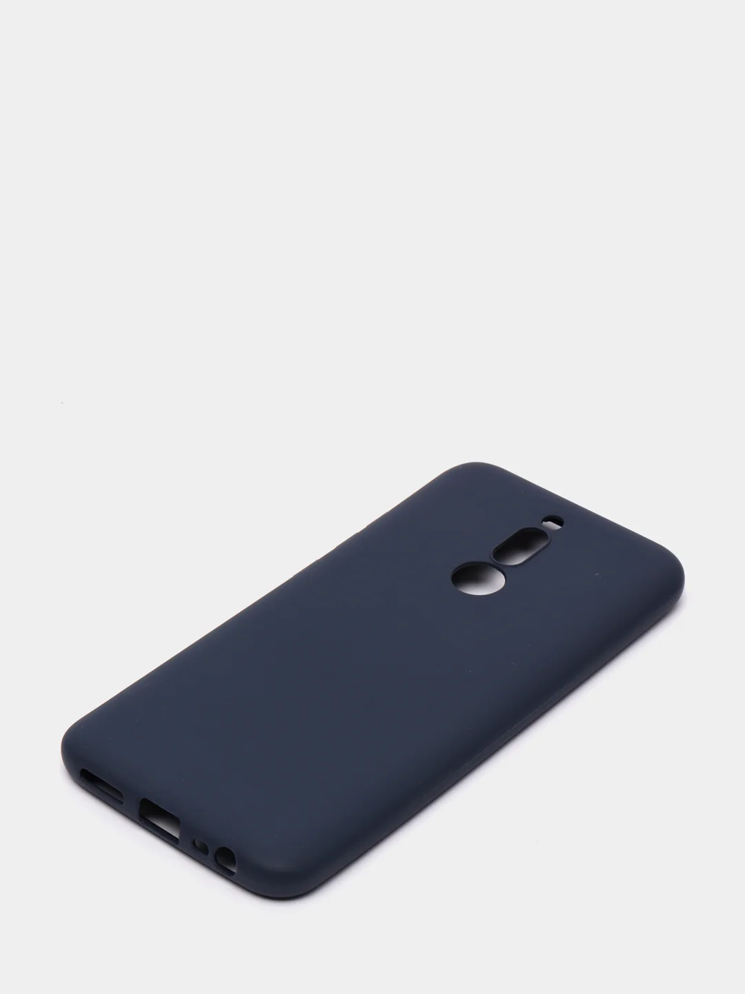 Темно-синий чехол Xiaomi Redmi 8, Сяоми Редми 8, силиконовый цветной матовый