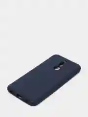 Темно-синий чехол Xiaomi Redmi 8, Сяоми Редми 8, силиконовый цветной матовый