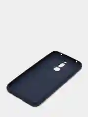 Темно-синий чехол Xiaomi Redmi 8, Сяоми Редми 8, силиконовый цветной матовый