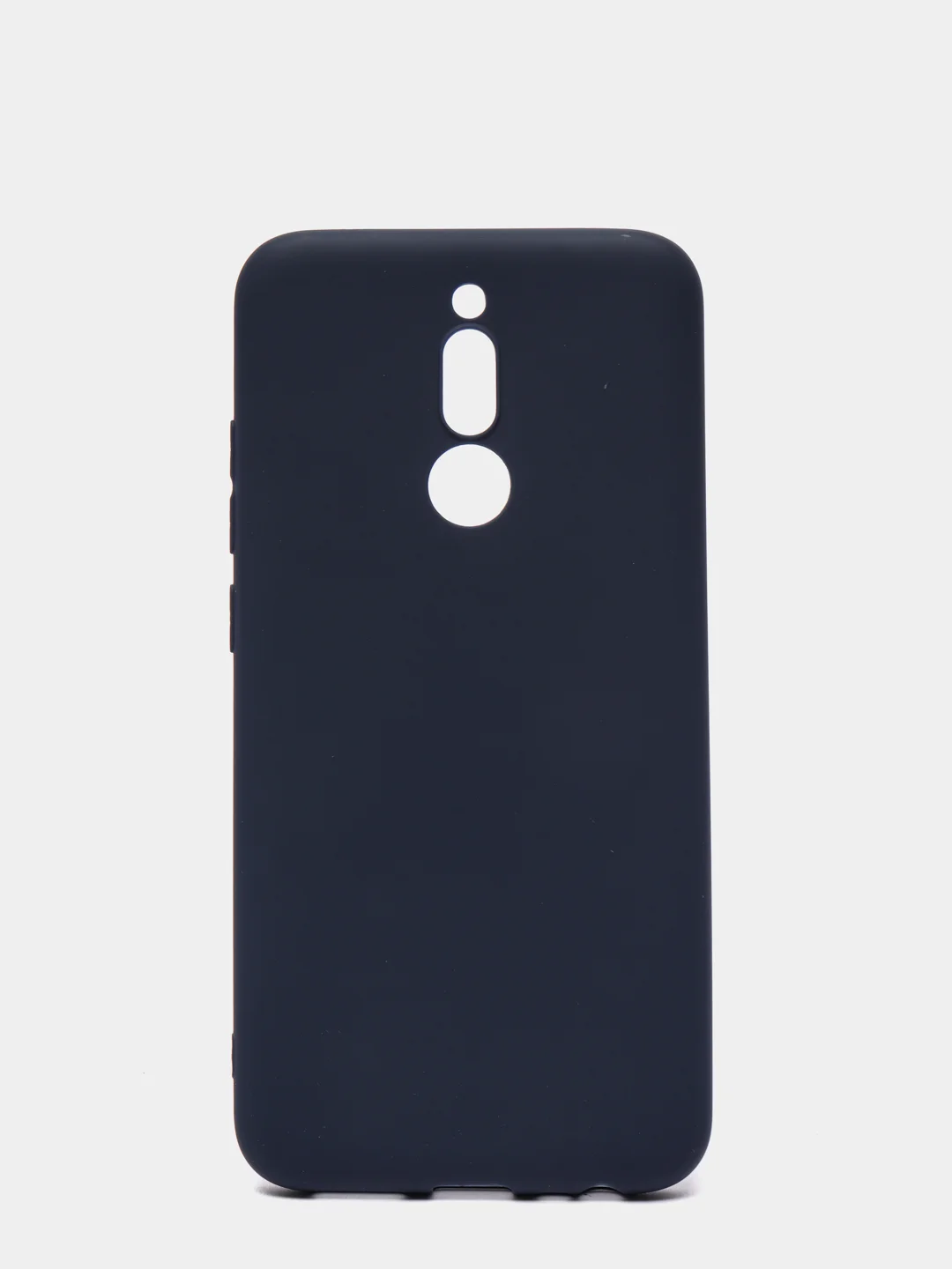 Темно-синий чехол Xiaomi Redmi 8, Сяоми Редми 8, силиконовый цветной матовый