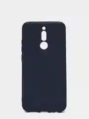 Темно-синий чехол Xiaomi Redmi 8, Сяоми Редми 8, силиконовый цветной матовый