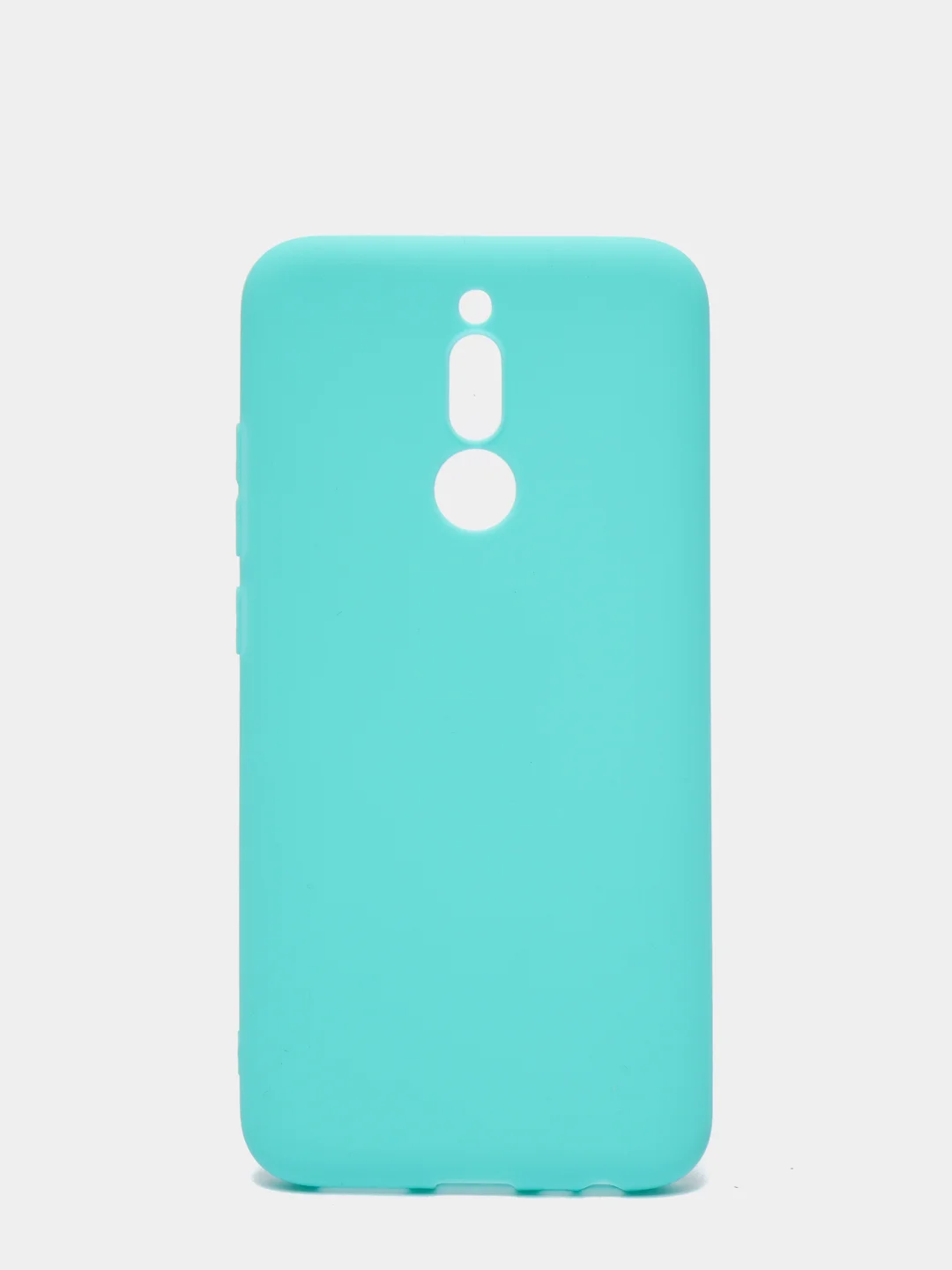 Бирюзовый чехол Xiaomi Redmi 8, Сяоми Редми 8, силиконовый цветной матовый