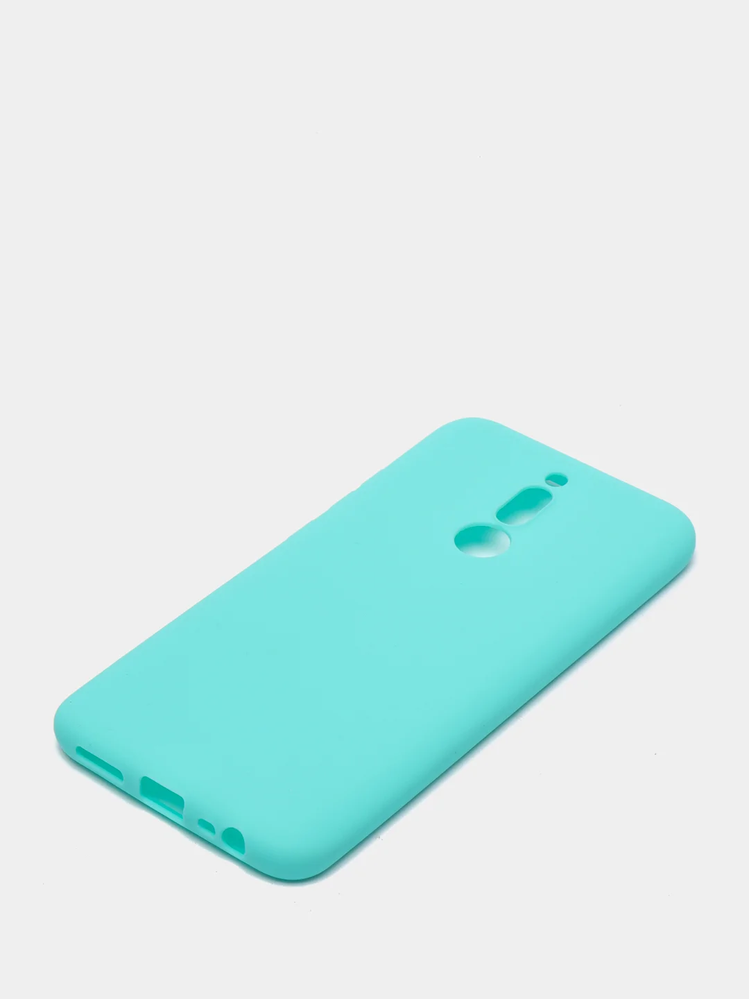 Бирюзовый чехол Xiaomi Redmi 8, Сяоми Редми 8, силиконовый цветной матовый