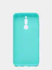 Бирюзовый чехол Xiaomi Redmi 8, Сяоми Редми 8, силиконовый цветной матовый