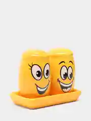 Набор для специй солонка/ перечница "Smile" 11*6*8,5 см