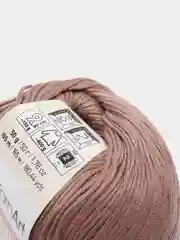 Коричневый пряжа YarnArt Baby cotton, 50 г, 165 м, акрил и хлопок