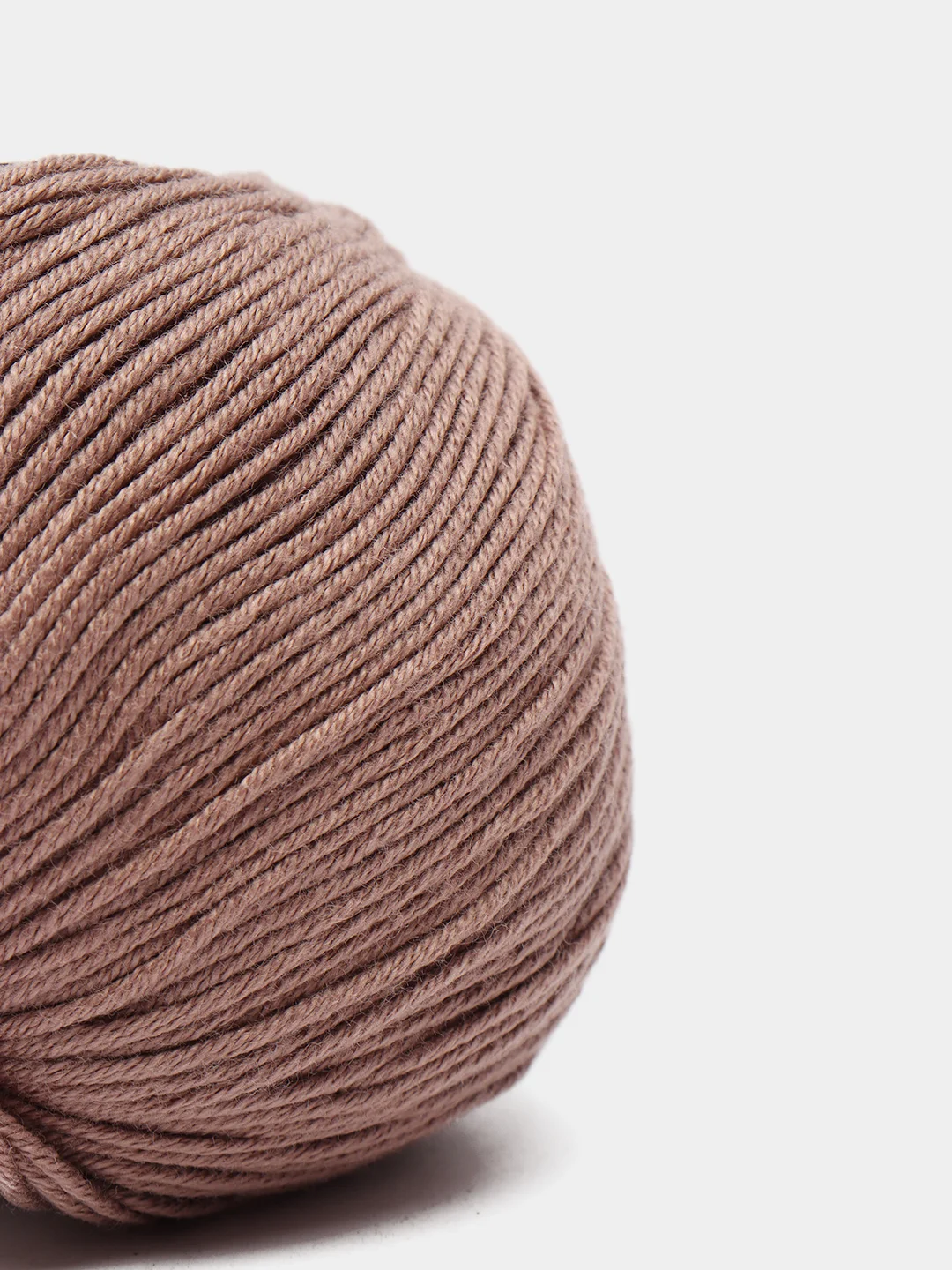Коричневый пряжа YarnArt Baby cotton, 50 г, 165 м, акрил и хлопок
