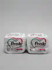 Прокладки гигиенические Predo Lady Long женские, с крылышками, ночные, 18 штук