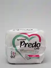 Прокладки гигиенические Predo Lady Long женские, с крылышками, ночные, 18 штук