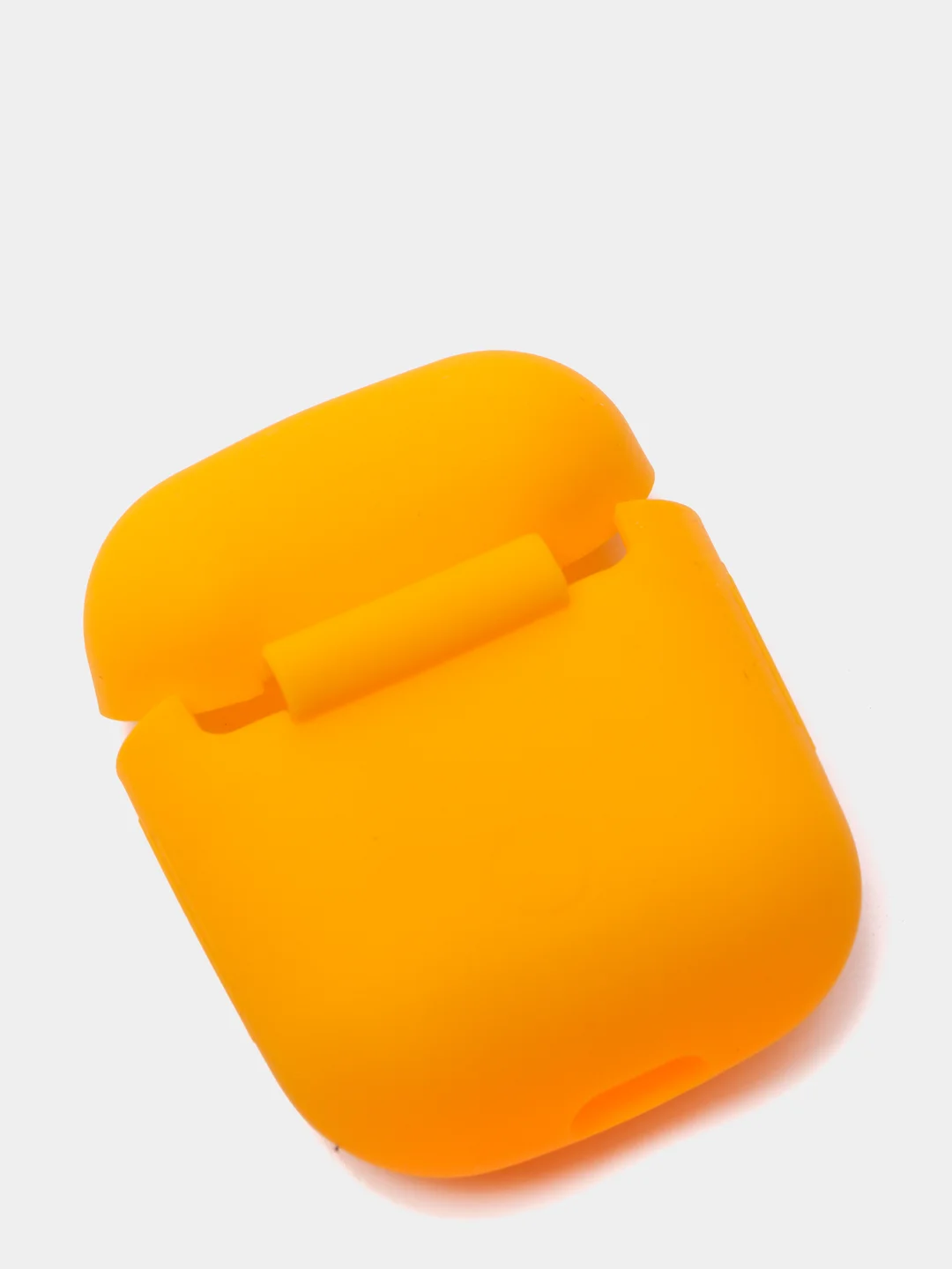 Лимонный чехол для наушников Apple Airpods 1 и 2 силиконовый