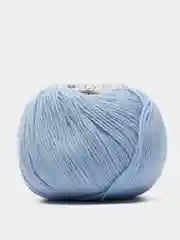 Небесно-голубой пряжа YarnArt Baby cotton, 50 г, 165 м, акрил и хлопок