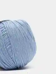 Небесно-голубой пряжа YarnArt Baby cotton, 50 г, 165 м, акрил и хлопок