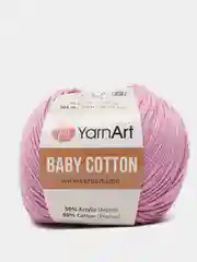 Конфетный пряжа YarnArt Baby cotton, 50 г, 165 м, акрил и хлопок