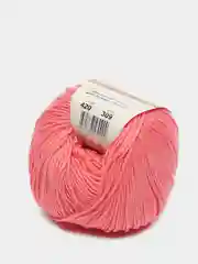 Кораллово-розовый пряжа YarnArt Baby cotton, 50 г, 165 м, акрил и хлопок