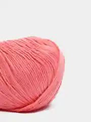 Кораллово-розовый пряжа YarnArt Baby cotton, 50 г, 165 м, акрил и хлопок