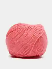 Кораллово-розовый пряжа YarnArt Baby cotton, 50 г, 165 м, акрил и хлопок