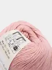 Пудровый пряжа YarnArt Baby cotton, 50 г, 165 м, акрил и хлопок