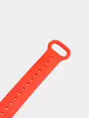 Оранжевый ремешок силиконовый для Xiaomi Mi Band 5, Xiaomi Mi Band 6