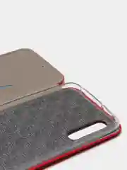 Красный чехол книжка Xiaomi Mi 9 Lite 2019 / Mi CC9, Сяоми Ми 9 Лайт 2019 / Ми СС9