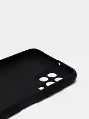 Черный чехол для Samsung Galaxy A22 / M32 / M22 силиконовый