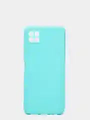 Бирюзовый чехол Samsung Galaxy A22s / A22 5G, Самсунг Галакси А22с / А22 силиконовый цветной матовый