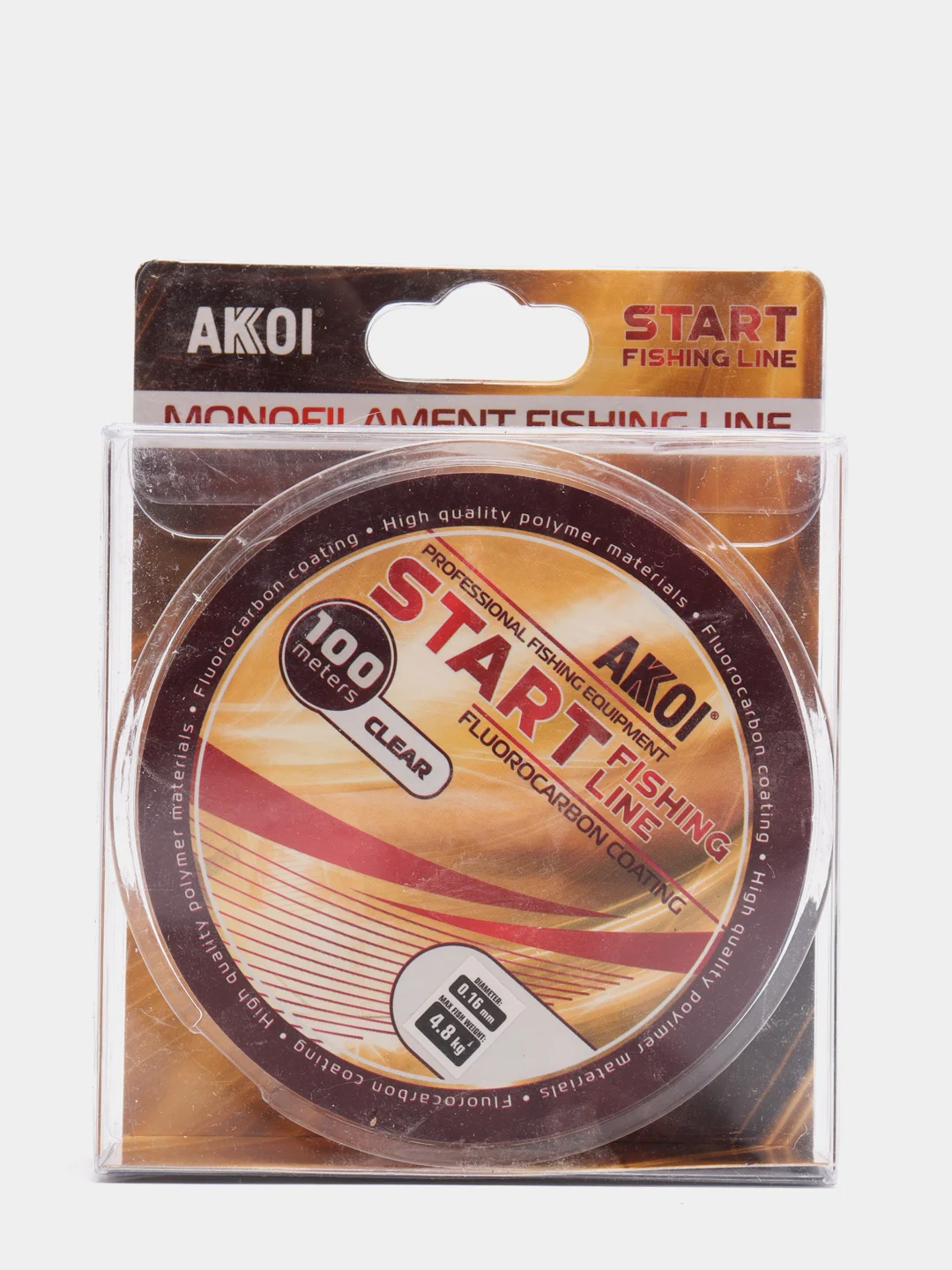 Леска летняя, зимняя, AKKOI START, 100 м