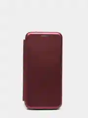 Багровый чехол-книжка для Samsung Galaxy A22 / M32 / M22