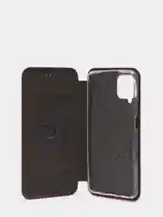 Багровый чехол-книжка для Samsung Galaxy A22 / M32 / M22