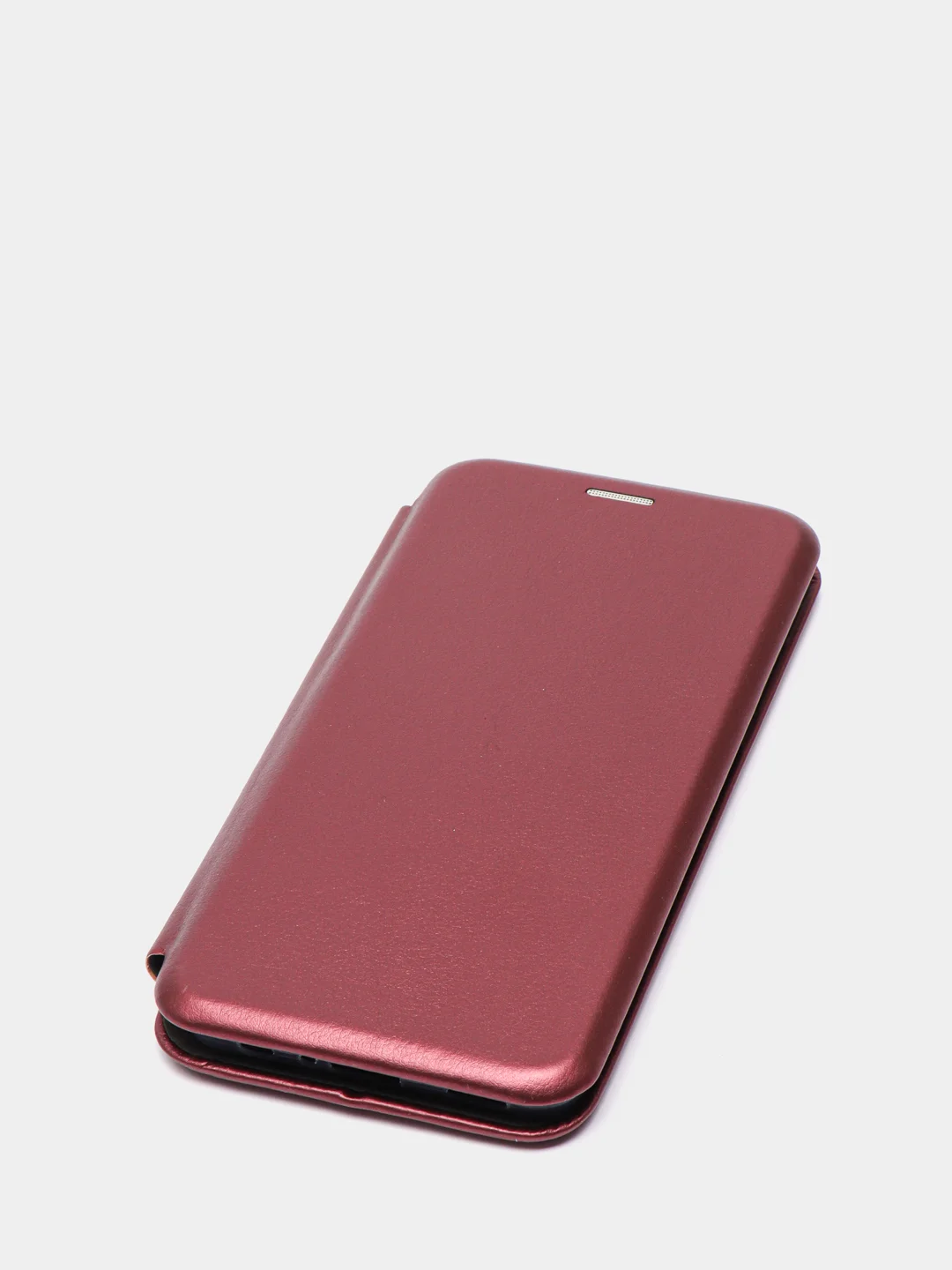 Багровый чехол-книжка для Samsung Galaxy A22 / M32 / M22