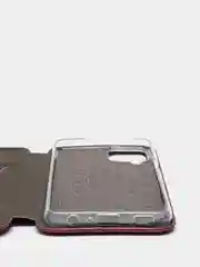 Багровый чехол-книжка для Samsung Galaxy A22 / M32 / M22